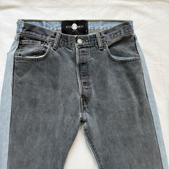 After Party by Nasty Gal Two-Tone Pants Size 27 boho/bohemio - Picture 2 of 9